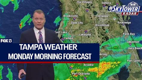 tampa weather tomorrow|More.